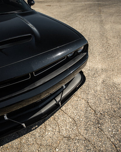 Dodge Challenger (2015-2024) Front Splitter Front Splitter V1 (GT, R/T, Scat Pack)