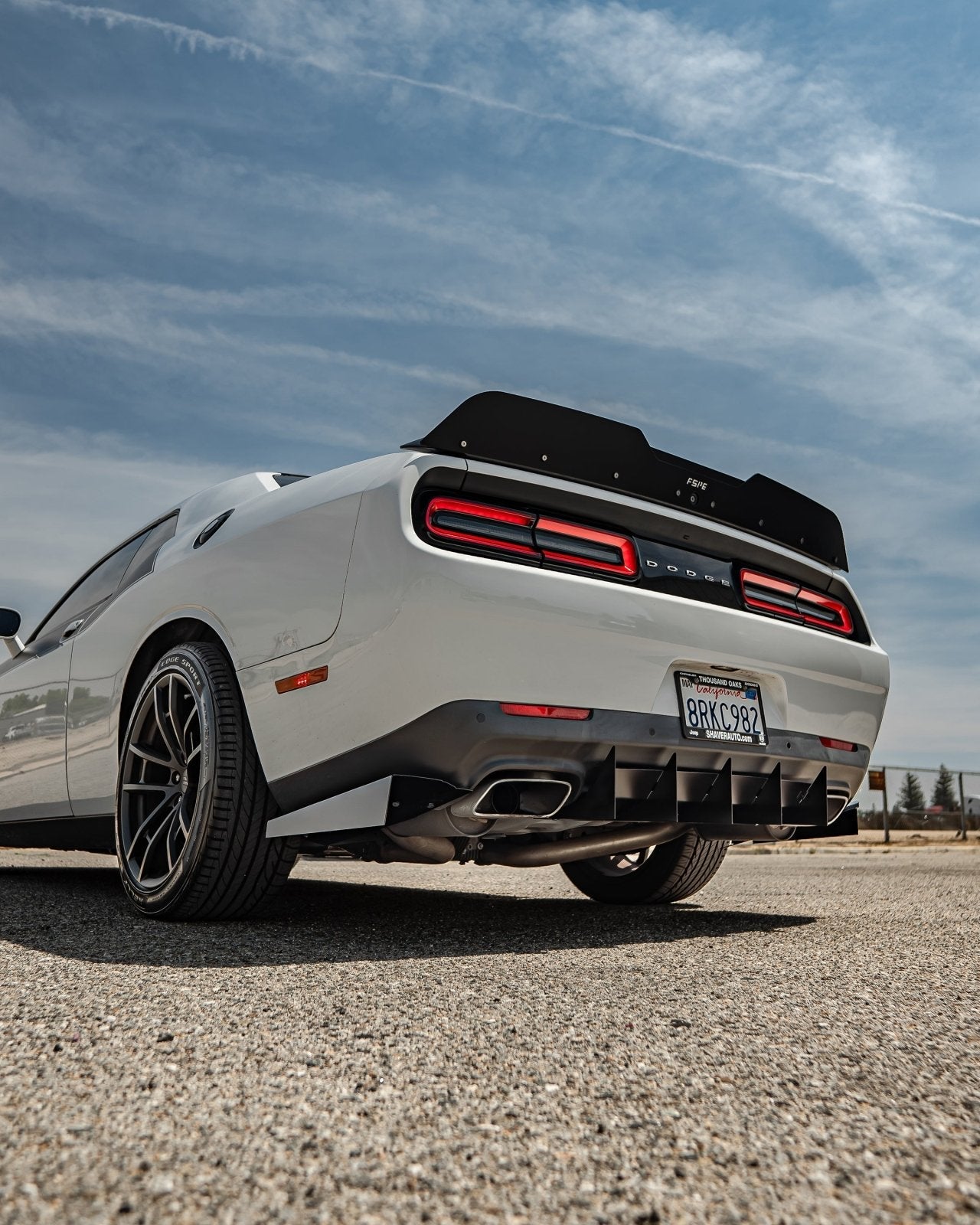 Dodge Challenger (2015-2024) 2-Layer Wicker Bill V1