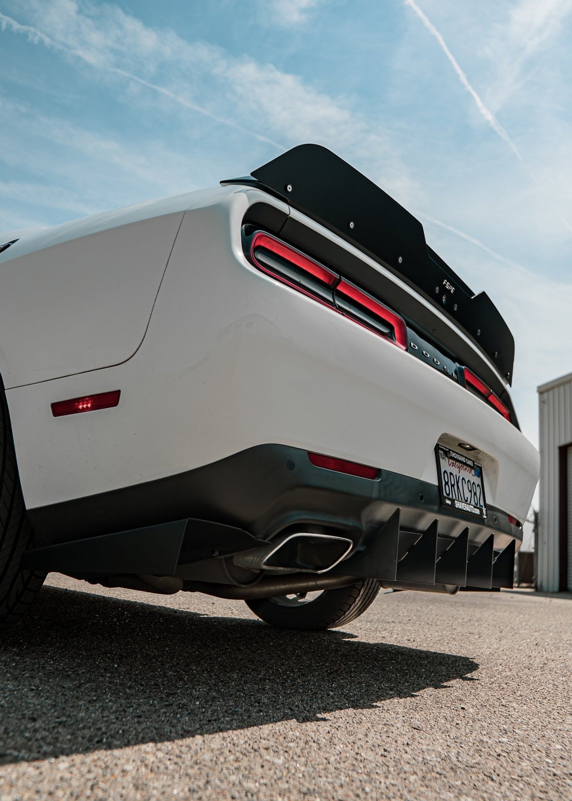 Dodge Challenger (2015-2024) 2-Layer Wicker Bill V1