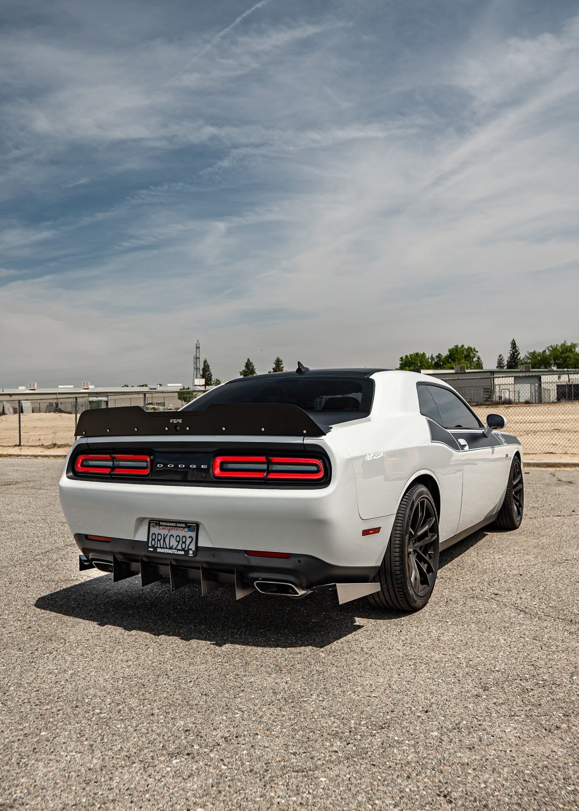 Dodge Challenger (2015-2024) 2-Layer Wicker Bill V1