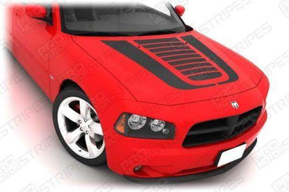 Dodge Charger 2006-2010 Hood Graphic Accent Stripes