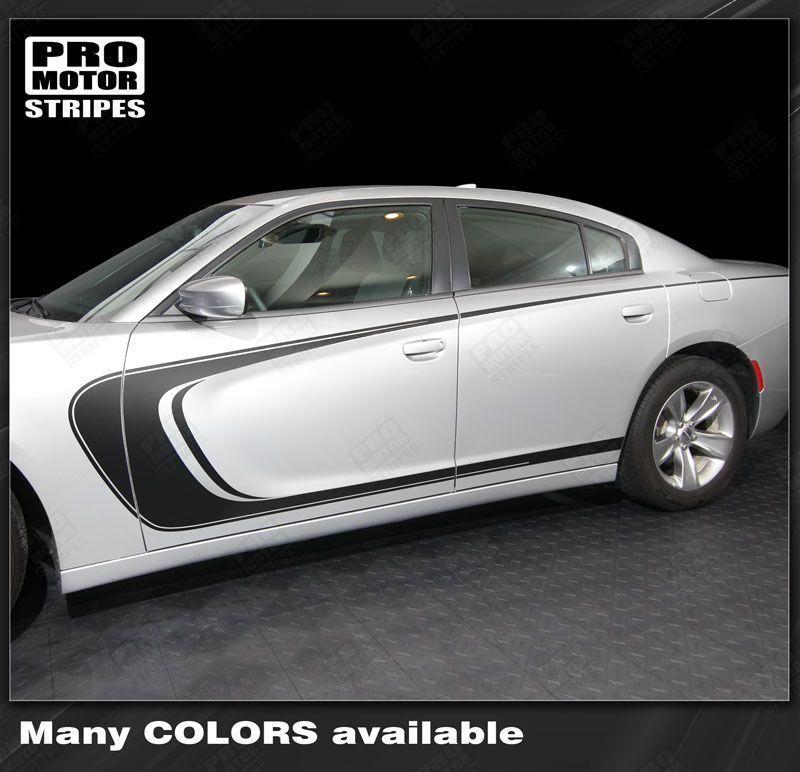 Dodge Charger 2011-2023 Front to Rear Side Accent Stripes