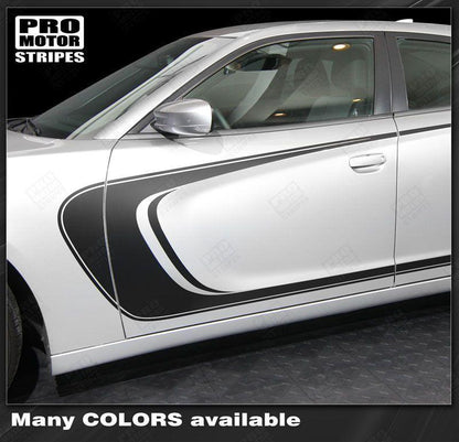 Dodge Charger 2011-2023 Front to Rear Side Accent Stripes