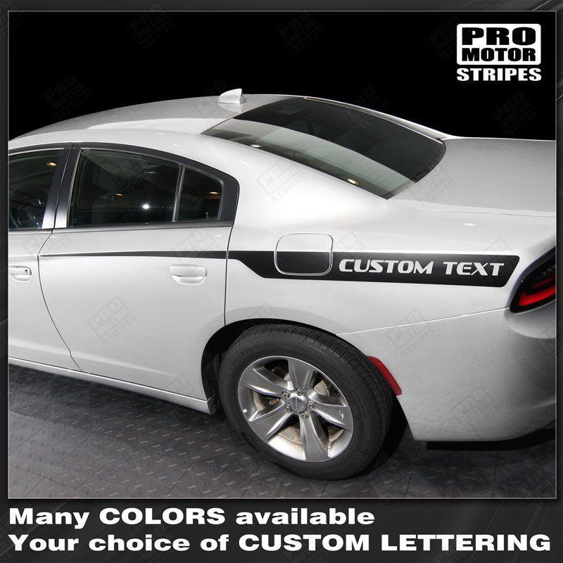 Dodge Charger 2011-2023 Rear Quarter Side Accent Stripes
