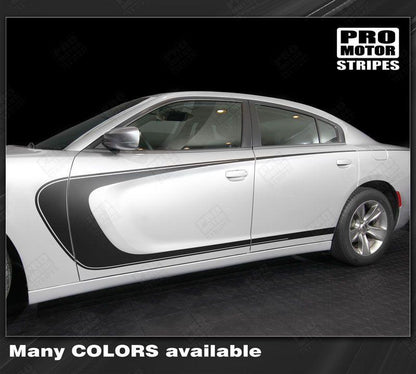 Dodge Charger 2011-2023 Side Accent Scallop C-Stripes