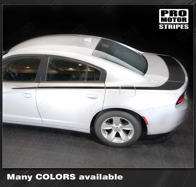 Dodge Charger 2011-2023 Side & Rear Accent Stripes