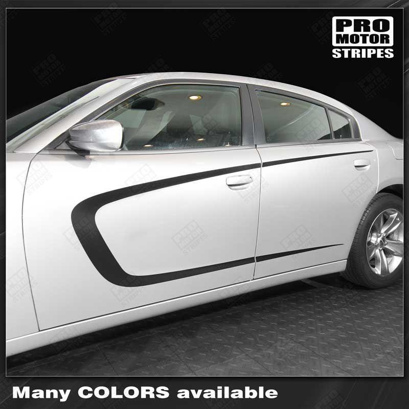 Dodge Charger 2011-2023 Side Scallop Accent C-Stripes