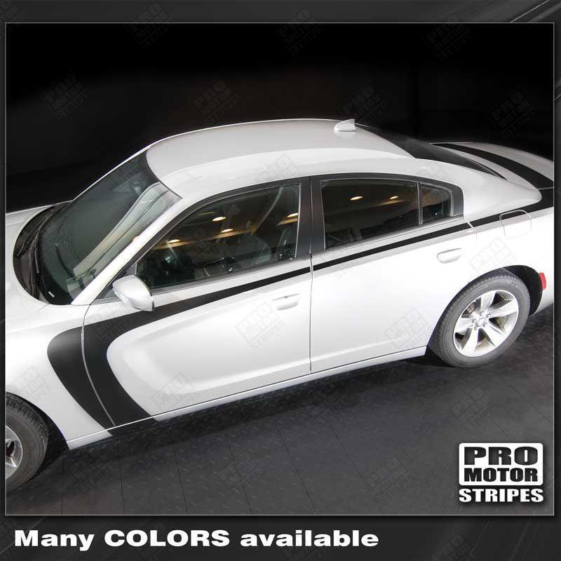 Dodge Charger 2011-2023 Valiant Style Side & Rear Stripes