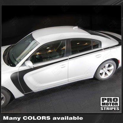 Dodge Charger 2011-2023 Valiant Style Side & Rear Stripes