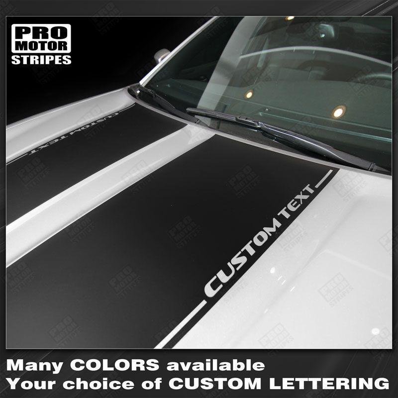 Dodge Charger 2015-2023 Hood Accent Decals Stripes