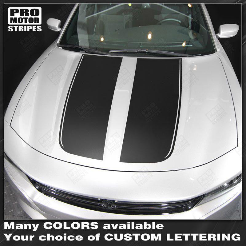 Dodge Charger 2015-2023 Hood Accent Decals Stripes