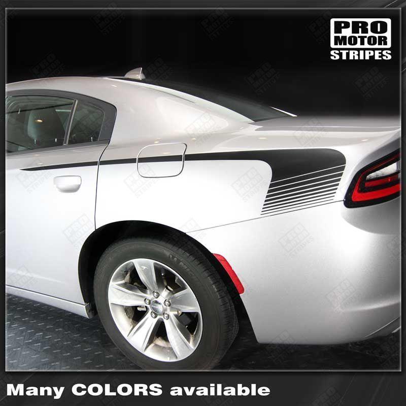 Dodge Charger 2015-2023 Rear Quarter Side Accent Stripes