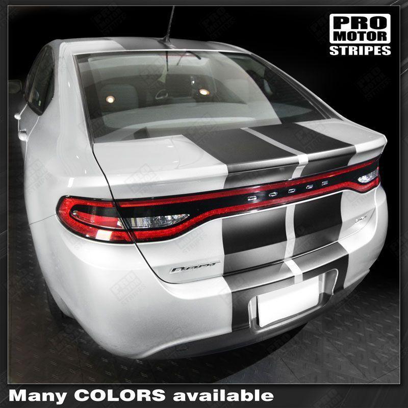 Dodge Dart 2013-2018 Over The Top Rally Double Stripes