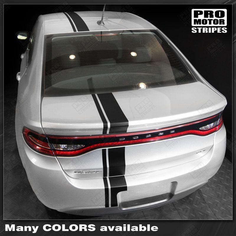 Dodge Dart 2013-2018 Over The Top Side Offset Stripes