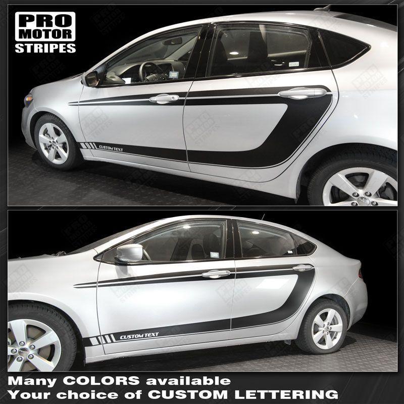 Dodge Dart 2013-2018 Side Accent C-Stripes