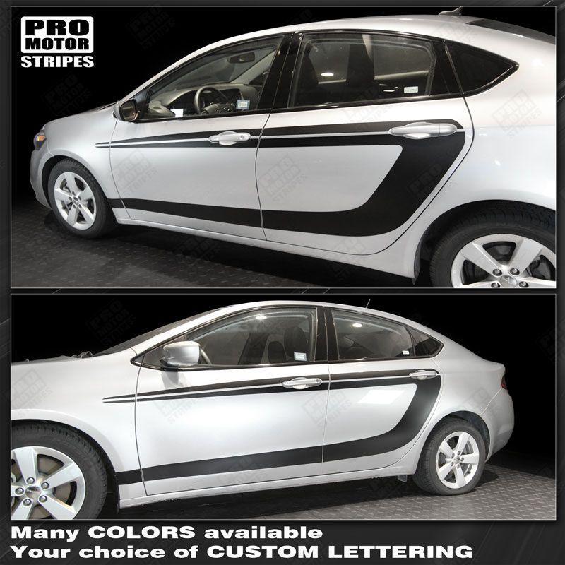 Dodge Dart 2013-2018 Side Accent C-Stripes