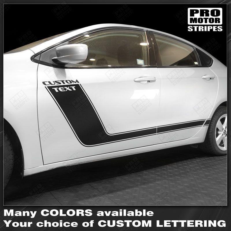 Dodge Dart 2013-2018 Side Accent Sport Stripes