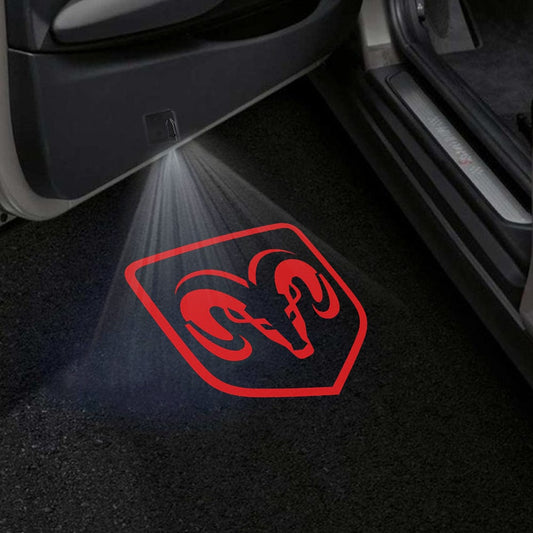 Dodge Viper Door Stick On Puddle Lights Various Designs 1991-2017
