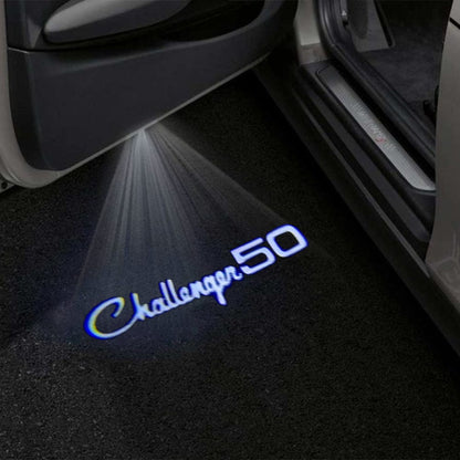 Dodge Challenger 3rd Gen Premium Door Puddle Lights Various Designs 2008-2023