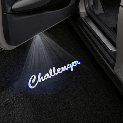 Dodge Challenger 3rd Gen Premium Door Puddle Lights Various Designs 2008-2023