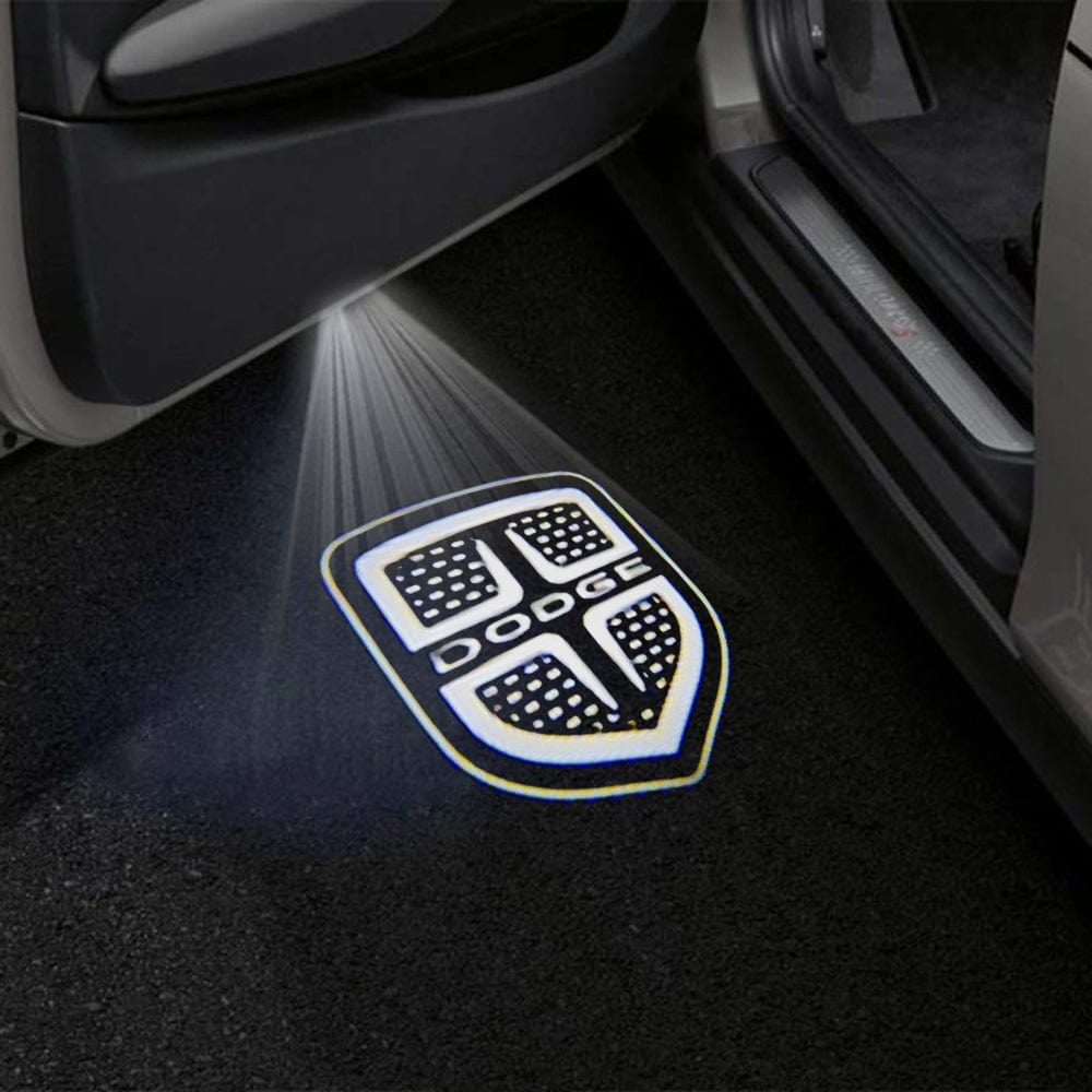 Dodge Challenger 3rd Gen Premium Door Puddle Lights Various Designs 2008-2023