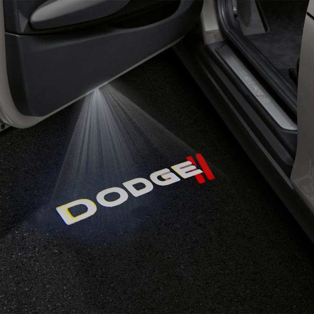 Dodge Challenger 3rd Gen Premium Door Puddle Lights Various Designs 2008-2023