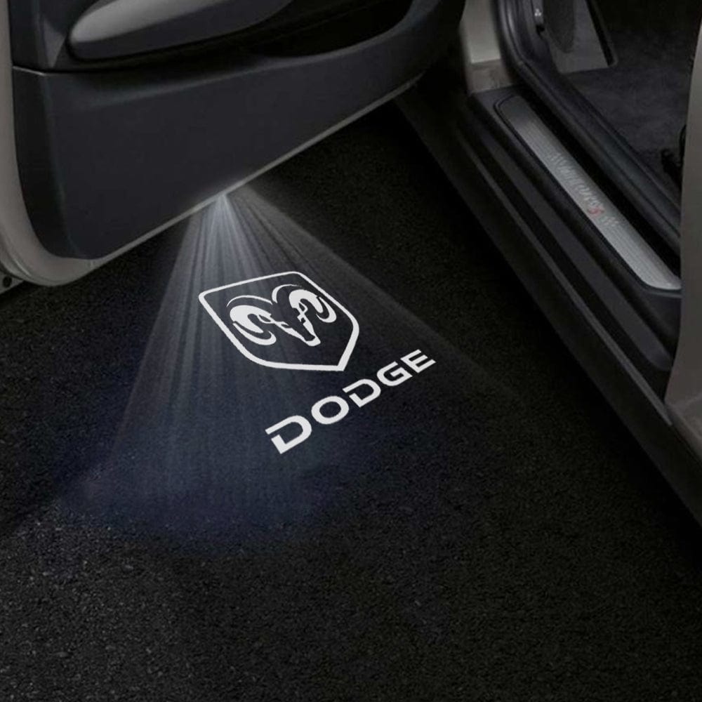 Dodge Challenger 3rd Gen Premium Door Puddle Lights Various Designs 2008-2023