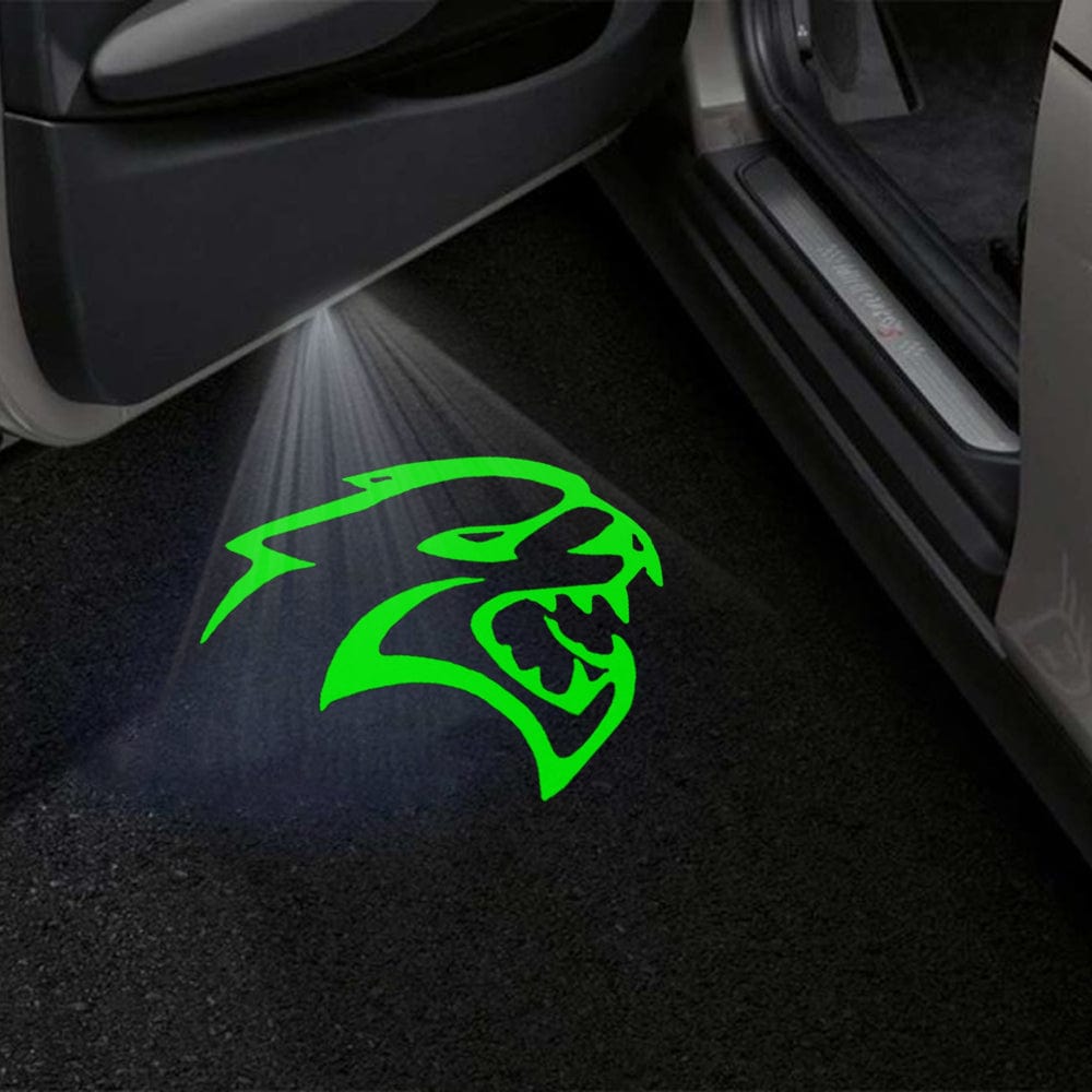 Dodge Challenger 3rd Gen Premium Door Puddle Lights Various Designs 2008-2023