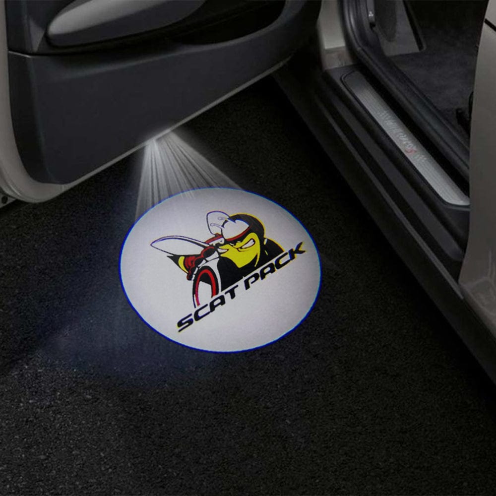 Dodge Charger 6th/7th/8th Gen Premium Door Puddle Lights Various Designs 2006-2026