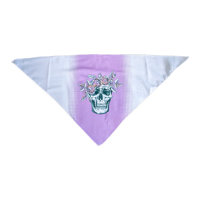 DOG BANDANAS- Skull and Roes