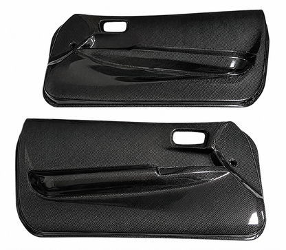 Dry Carbon Fiber Inner Door Panels for Nissan Skyline R34 GTT GTR Coupe