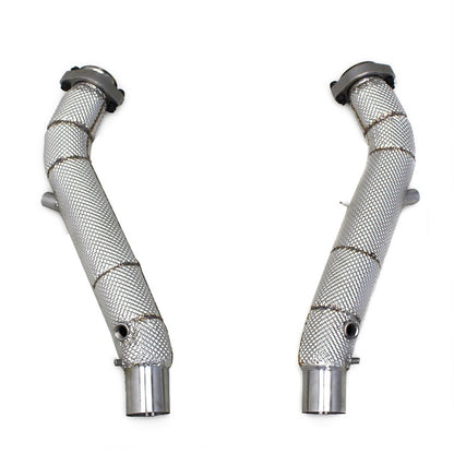 304 Stainless Performance Race Down Pipes for Ferrari Modena 360 Spider 3.6L