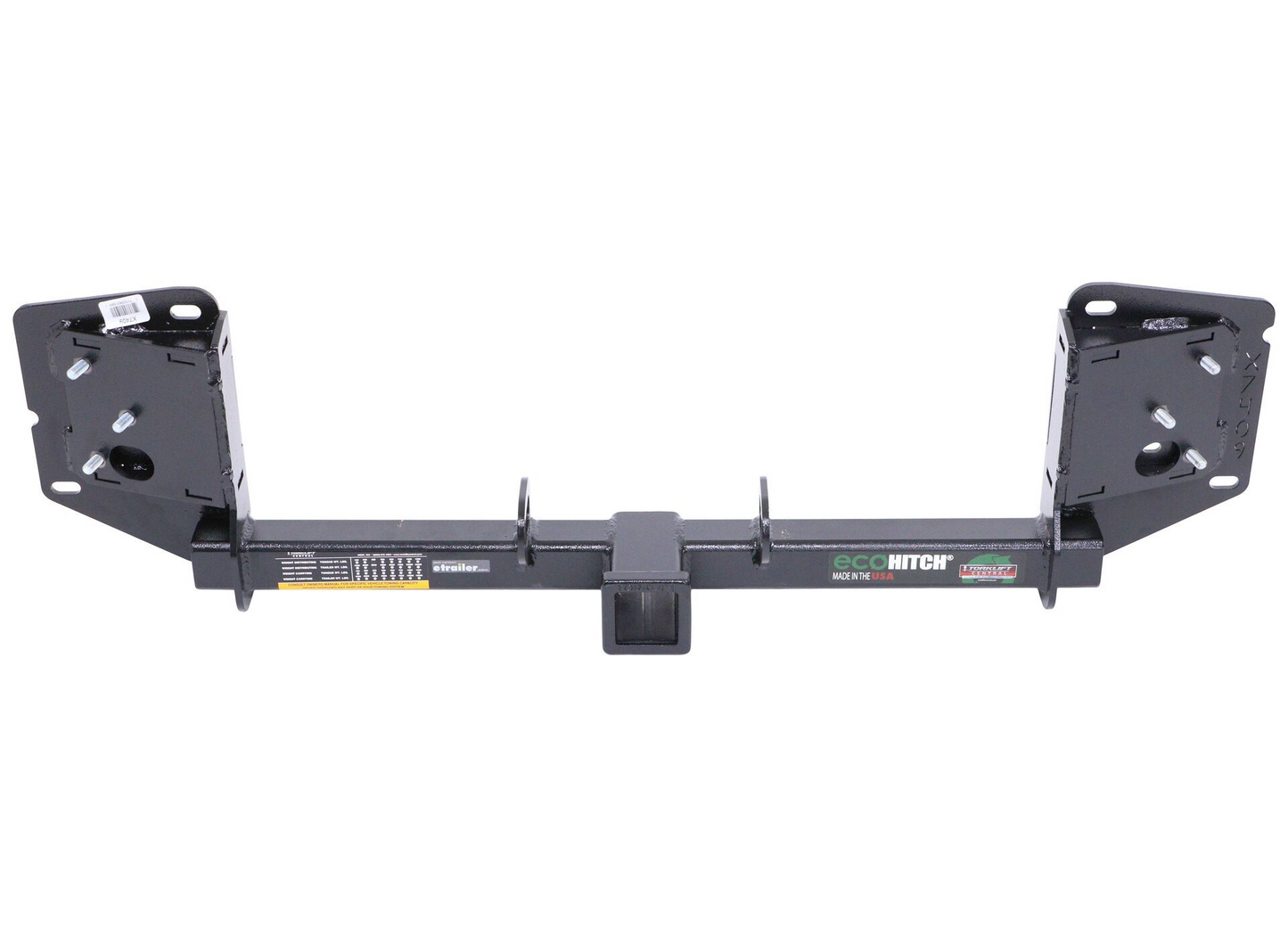 Stainless Steel EcoHitch X5006S | Hidden Trailer Hitch for Tesla Model Y Juniper (2026) | 3,500 lb Tow Capacity