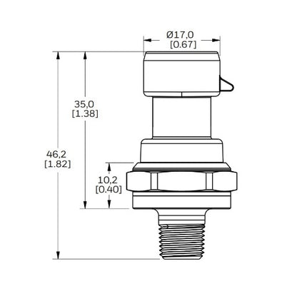 LINK ECU - MIPS 150PSI Pressure Sensor 1/8 NPT
