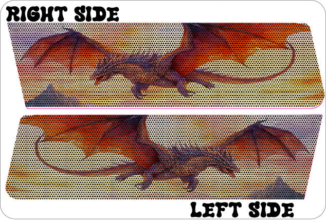 Dragon Jl and Gladiator Turn signal decal 16