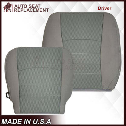 2013-2018 Dodge Ram ST Tradesman Bottom or Top Replacement Seat Cover: Cloth Diesel Gray