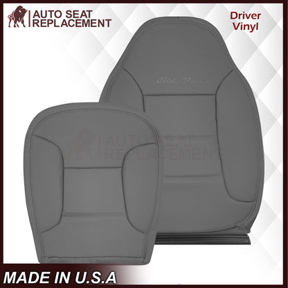 1992 - 1996 Ford Bronco Eddie Bauer Synthetic Leather Seat Cover In Gray