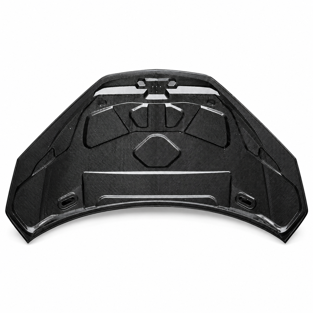 Aggressive Dry Carbon Fiber Hood for Lamborghini Revuelto