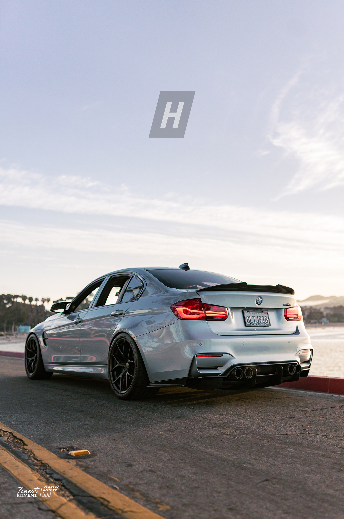 PSM Style (V2) Carbon Fiber Trunk Lip Spoiler - F80 M3 | F30 3-Series
