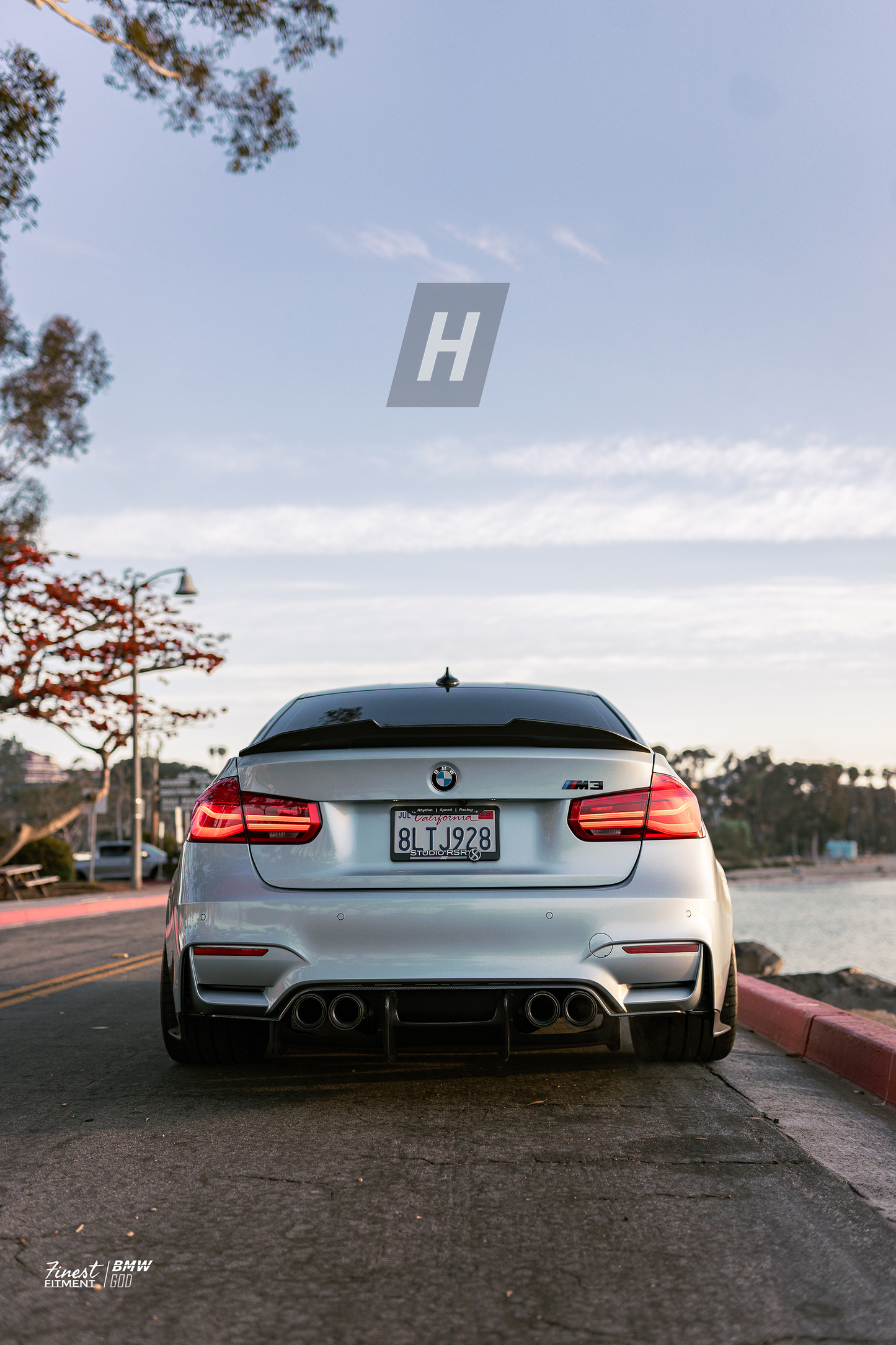PSM Style (V2) Carbon Fiber Trunk Lip Spoiler - F80 M3 | F30 3-Series