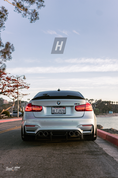 PSM Style (V2) Carbon Fiber Trunk Lip Spoiler - F80 M3 | F30 3-Series