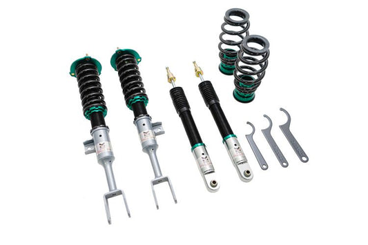 Megan Racing Coilover System for 2017+ Alfa Romeo Giulia Quadrifoglio RWD - 30-way Damping, Monotube, Rubber Front Mounts MR-CDK-ARG17-EU