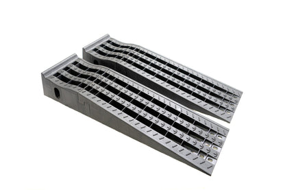 Megan Racing Low Profile Drive-On Ramps - Universal 65mm Raise, 5000lbs Load, Black MR-RAMP-01