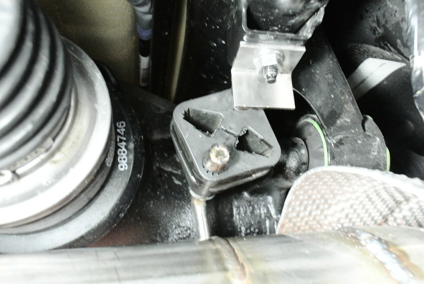 MEGAN RACING Toyota Supra 19-25 RS Single Exit Straight Exhaust System (3.0L 6-Cyl)