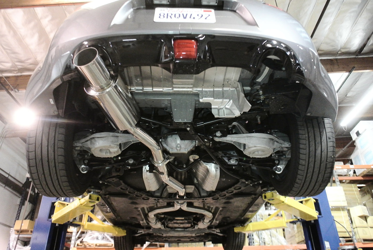 MEGAN RACING Nissan 370Z 09-21 Single Exit Exhaust System – Stainless Tip