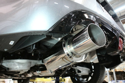 Megan Racing Nissan 370Z 2009–2021 Drift Spec (DS) Single Exit Cat-Back Exhaust System – Burnt Blue Tip