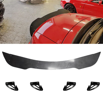 BULL BOOST PERFORMANCE Miata MX-5 NA Duckbill Trunk Spoiler Aluminum 1990-1997