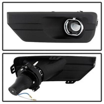 Spyder GMC Acadia 2013-2015 OEM Fog Light W/Universal Switch- Clear FL-GAC2013-C 5080318