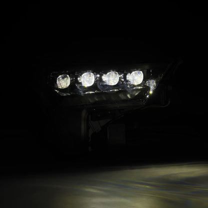 AlphaRex 22-23 Toyota Tundra NOVA-Series Headlights Alpha-Black w/Amber DRL - Req 810029 OR 810030 880871 *Discontinued