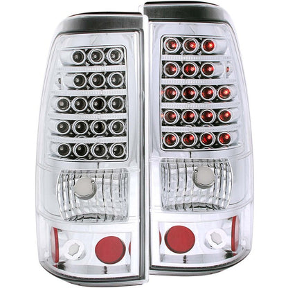 Anzo 2003-2006 Chevrolet Silverado 1500 LED Taillights Chrome
